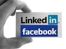 facebook linkedin