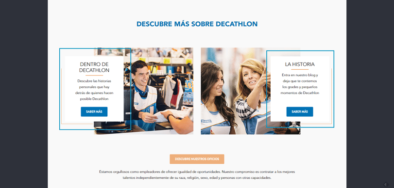 Trabaja en Decathlon